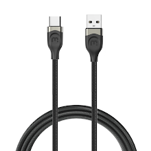Mybat Pro Braided cable (cable trenzado) USB-A a USB-C de 3.3 ft - Black
