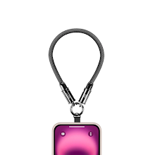 LOGiiX Wrist Connect USB Type-C Lanyard Braided Cable (0.3m)