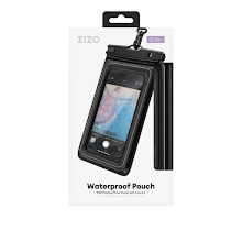 ZIZO Waterproof Floating Phone Pouch with Lanyard - Black