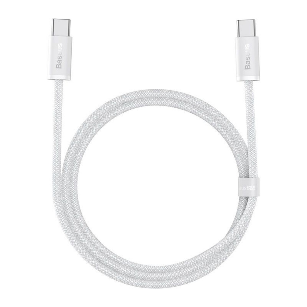 Baseus Dynamic Series Fast Charging Data Cable Type-C to Type-C 100W 1m White