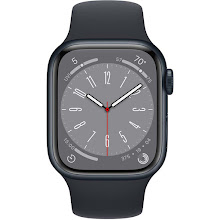 [A-MNP53LZA] Apple Watch Series 8 GPS 41 mm (Midnight Aluminium C)