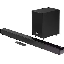 [JBLSB140BLKAM] JBL Sound Bar 2.1 Wired Subwoofer 110W 