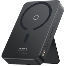 [BAS-P10064101123-00] Baseus MagPro Magnetic Bracket Wireless Fast-Charging Power Bank 5000mAh 20W  (Cosmic Black)