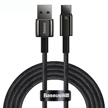 [BAS-CAWJ000101] Baseus Tungten Gold Fast Charging Cable USB to Type-C 2M 