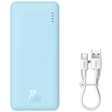[BAS-P1002280131300] Baseus Ultra Thin Airpow Fast Charge Power Bank 10000mAh 20W  (Galaxy Blue)