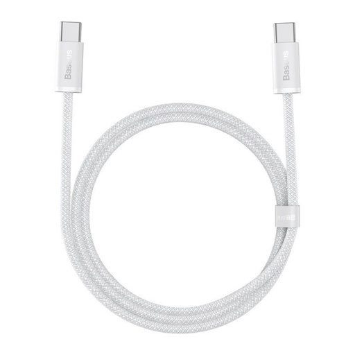 [P10318500U05-B2] Baseus Dynamic Series Fast Charging Data Cable Type-C to Type-C 100W 1m White
